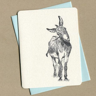 Donkey Greeting Card - Circus of Books