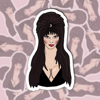Elvira Sticker - Circus of Books
