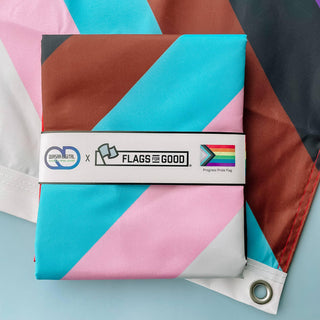 Flags For Good - Progress LGBTQ+ Pride Flag - Circus of Books