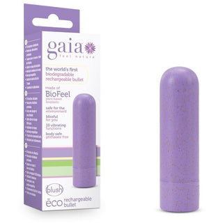 Gaia - Eco Rechargeable Bullet - Lilac - Circus of Books