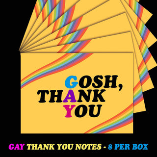 Gay Thank You Note Cards (Queer, LGBTQ) - Circus of Books