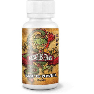Genghis Khan 6 Pill Bottle - Circus of Books