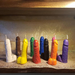 Handmade Mini Penis Candle - Circus of Books