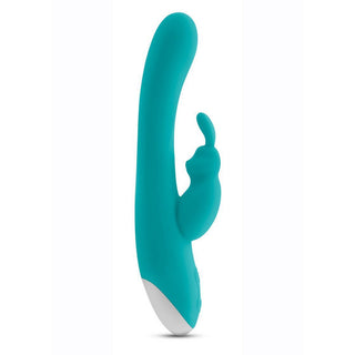 Hop - Rave Rabbit Plus Rechargeable Silicone Vibrator - Green - Circus of Books