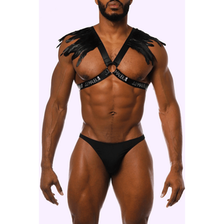 JJ Malibu - Feather Shoulder Harness - Circus of Books
