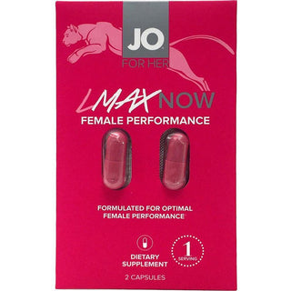 JO - For Her - LMax Now - Sexual Enhancement Capsule 2pk - Circus of Books