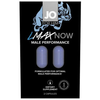 JO - For Him - LMax Now - Sexual Enhancement Capsule 2pk - Circus of Books