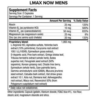 JO - For Him - LMax Now - Sexual Enhancement Capsule 2pk - Circus of Books