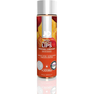 JO - H2O Flavored - Peachy Lips - Water Based Lubricant 4oz - Circus of Books