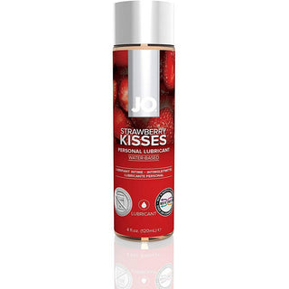 JO - H2O Flavored - Strawberry Kisses - Water Based Lubricant 4oz - Circus of Books
