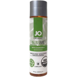 JO - USDA Organic - NaturaLove - Water Based Lubricant with Chamomile 4oz - Circus of Books