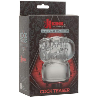 Kink - Cock Teaser Wand Attachment - Clear - Circus of Books