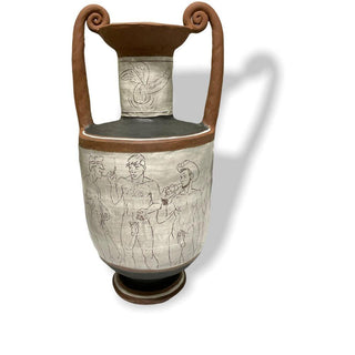 Kinky Clay Goods - Volute Krater - Contemporary Urn - Circus of Books