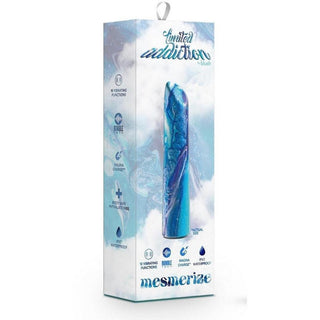 Limited Addiction Mesmerize Rechargeable Power Vibrator - Azure - Circus of Books