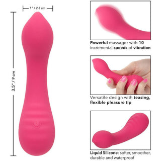 Liquid Silicone Pixies Teaser Rechargeable Vibrator - Circus of Books