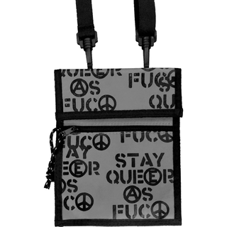 LOCKWOOD51 - Stencil Bag - Grey - Circus of Books