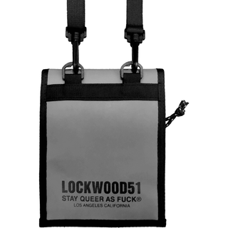 LOCKWOOD51 - Stencil Bag - Grey - Circus of Books