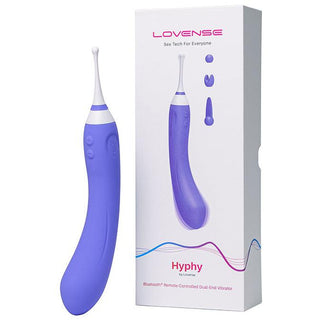 Lovense - Hyphy Dual-End Clitoral and G-Spot Stimulator - Circus of Books