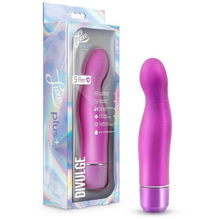 Luxe Plus+ - Divulge Silicone Vibrator 6.5" - Purple - Circus of Books