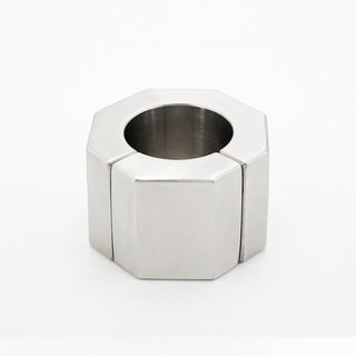 Magnetic Nut-shaped Ballstretcher - Silver - Circus of Books