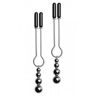 Master Series - Adorn - Triple Bead Nipple Clamp Set - Circus of Books