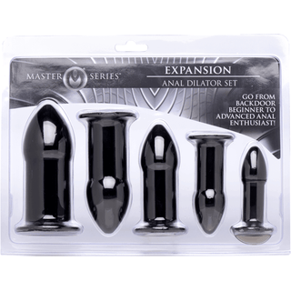 Master Series - Expansion TPE Anal Dilator Set - Circus of Books