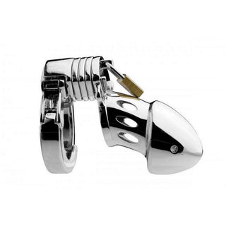 Master Series - Incarcerator Adjustable Locking Chastity Cage - Circus of Books