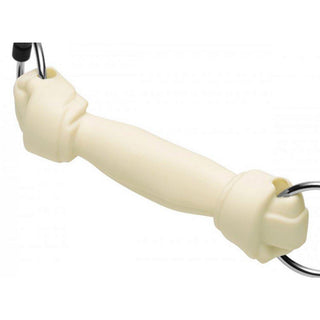 Master Series - Silicone Bone Gag - White - Circus of Books