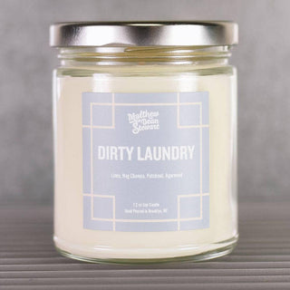 Matthew Dean Stewart - DIRTY LAUNDRY 7.2 oz Soy Candle - Circus of Books