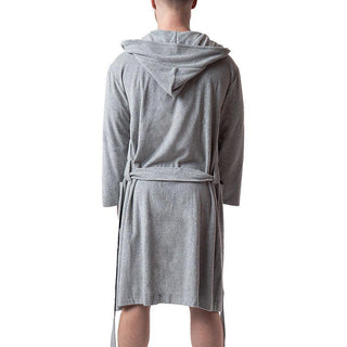 Nasty Pig - Chill Out Robe - Light Heather Grey - Circus of Books