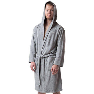 Nasty Pig - Chill Out Robe - Light Heather Grey - Circus of Books