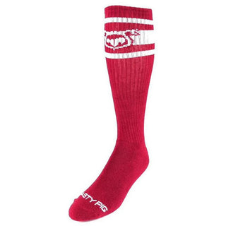 Nasty Pig Hook'd Up Sport Socks Red - Circus of Books