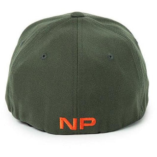 Nasty Pig - Snout 2 Tone Cap - Army Green/Flame Orange - Circus of Books
