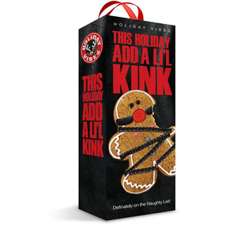 Naughty List Gift Add A Li'l Kink, Blindfold, Wrist and Ankle Sashes w/storage bag - Circus of Books