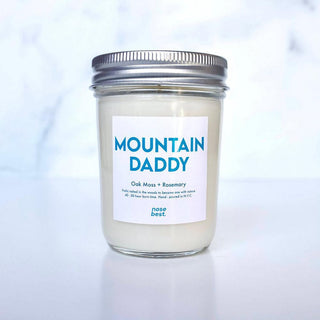 Nose Best Candles - Mountain Daddy : Oak Moss + Rosemary - Circus of Books