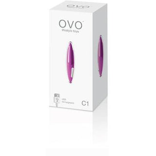 Ovo C1 Rechargeable Mini Vibe - Lilac - Circus of Books