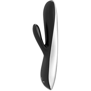 Ovo E5 Rechargeable Rabbit Vibrator - Black - Circus of Books