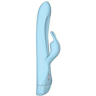Ovo - K6 Silicone Rabbit Vibrator - Aqua - Circus of Books
