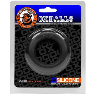 Oxballs - Air Silicone Sport Cock Ring - Black - Circus of Books