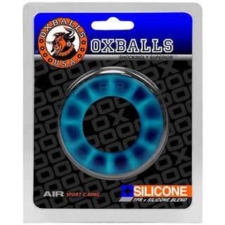 Oxballs - Air Silicone Sport Cock Ring - Blue - Circus of Books