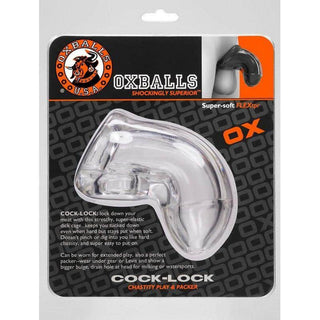 OX COCK LOCK Chastity - Clear - Circus of Books