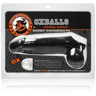 OX DADDY Cock and Ball Sheath - Black - Circus of Books