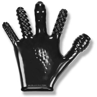 OX FINGER FUCK Textured Gloves - Black - Circus of Books