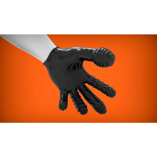 Oxballs - Finger Fuck Textured Gloves - Black - Circus of Books