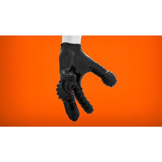 Oxballs - Finger Fuck Textured Gloves - Black - Circus of Books