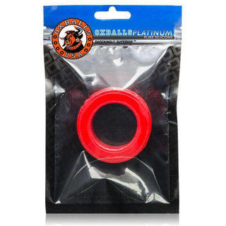 OX PIG RING Silicone Cockring - Red - Circus of Books