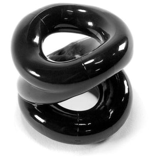 OX Z BALLS Ballstretcher and Cockring - Black - Circus of Books