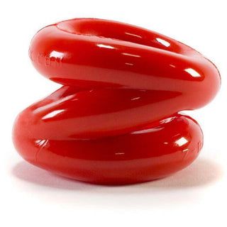 OX Z BALLS Ballstretcher and Cockring Red - Circus of Books