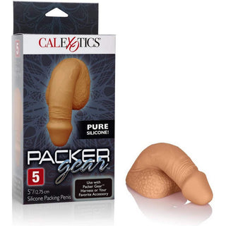 Packer Gear - Silicone Packing Penis 5" - Tan - Circus of Books