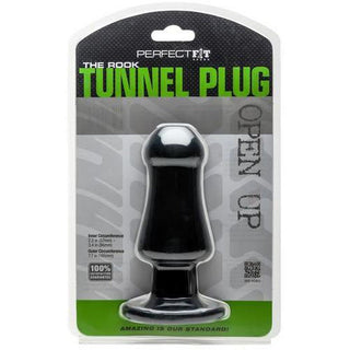 Perfect Fit The Rook Tunnel Plug - Black - Circus of Books
